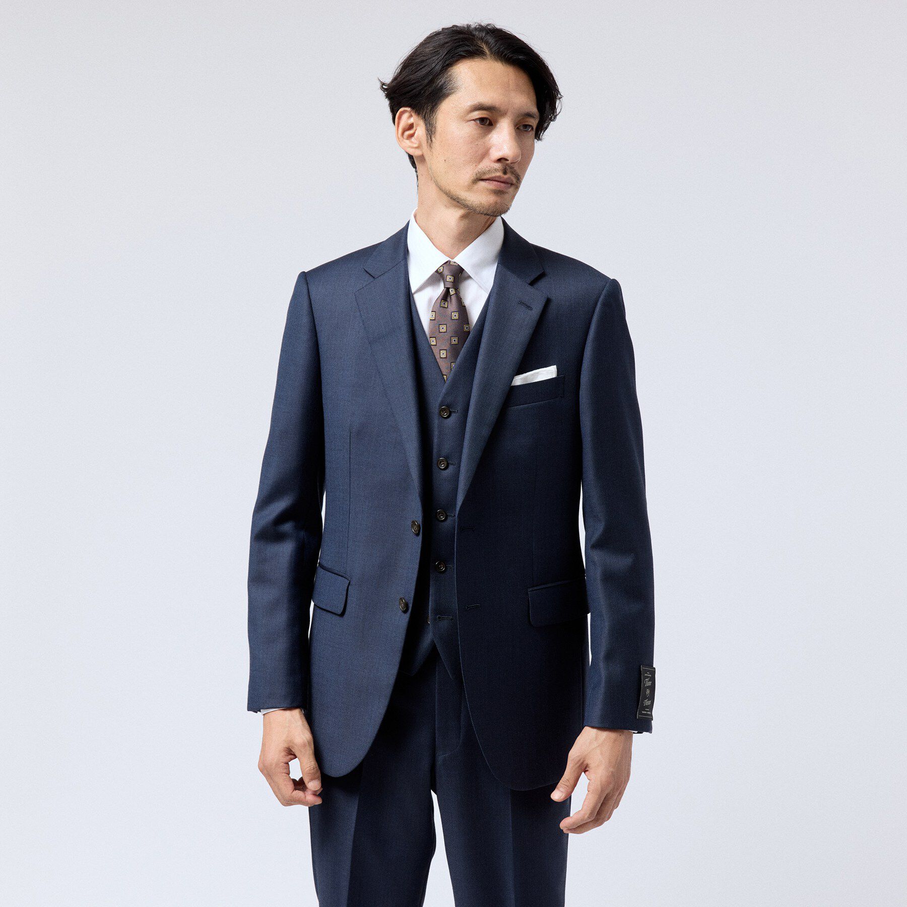 TAKEO KIKUCHI「シャイニー シャーク ピンヘッド スーツ」|スーツ|