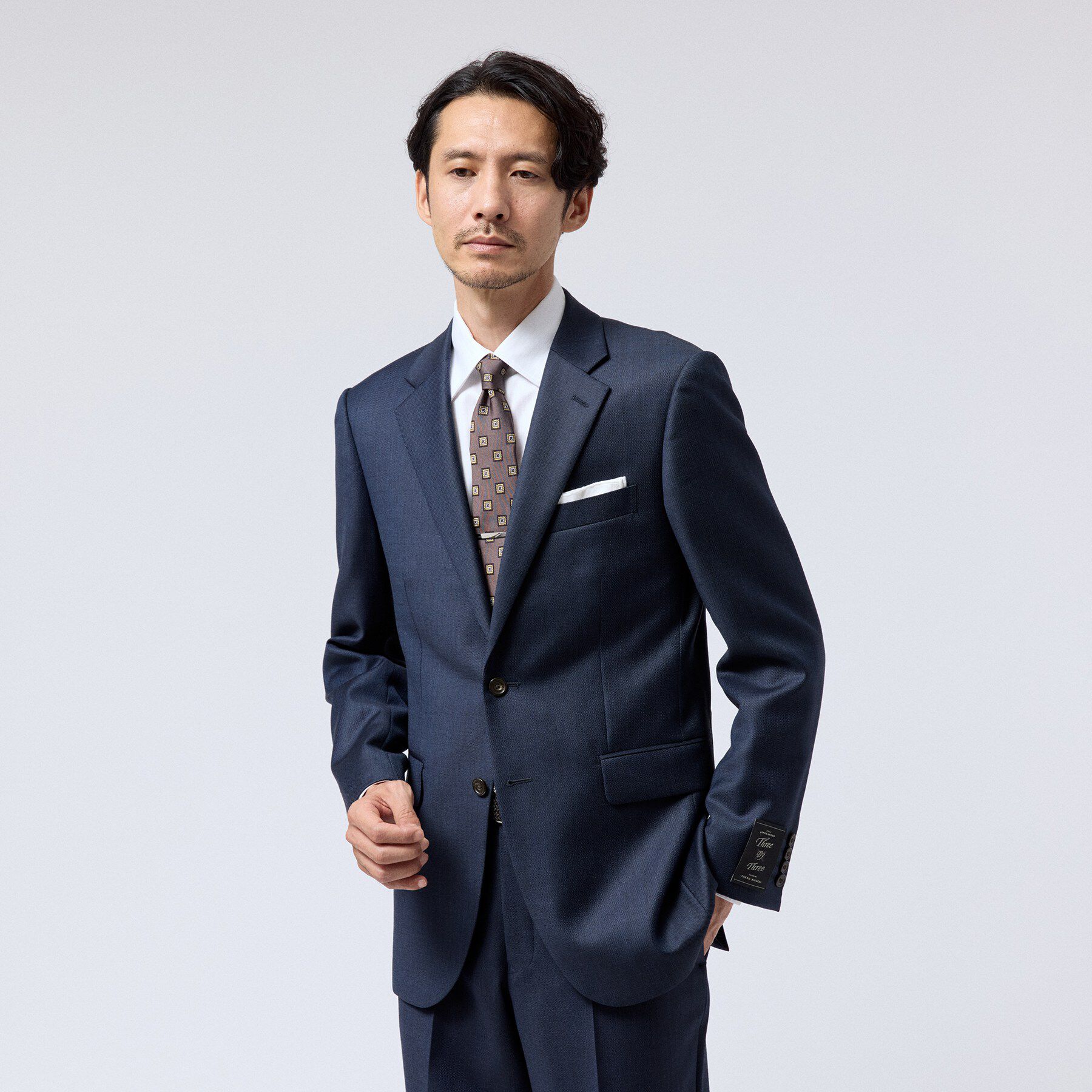 TAKEO KIKUCHI「シャイニー シャーク ピンヘッド スーツ」|スーツ|