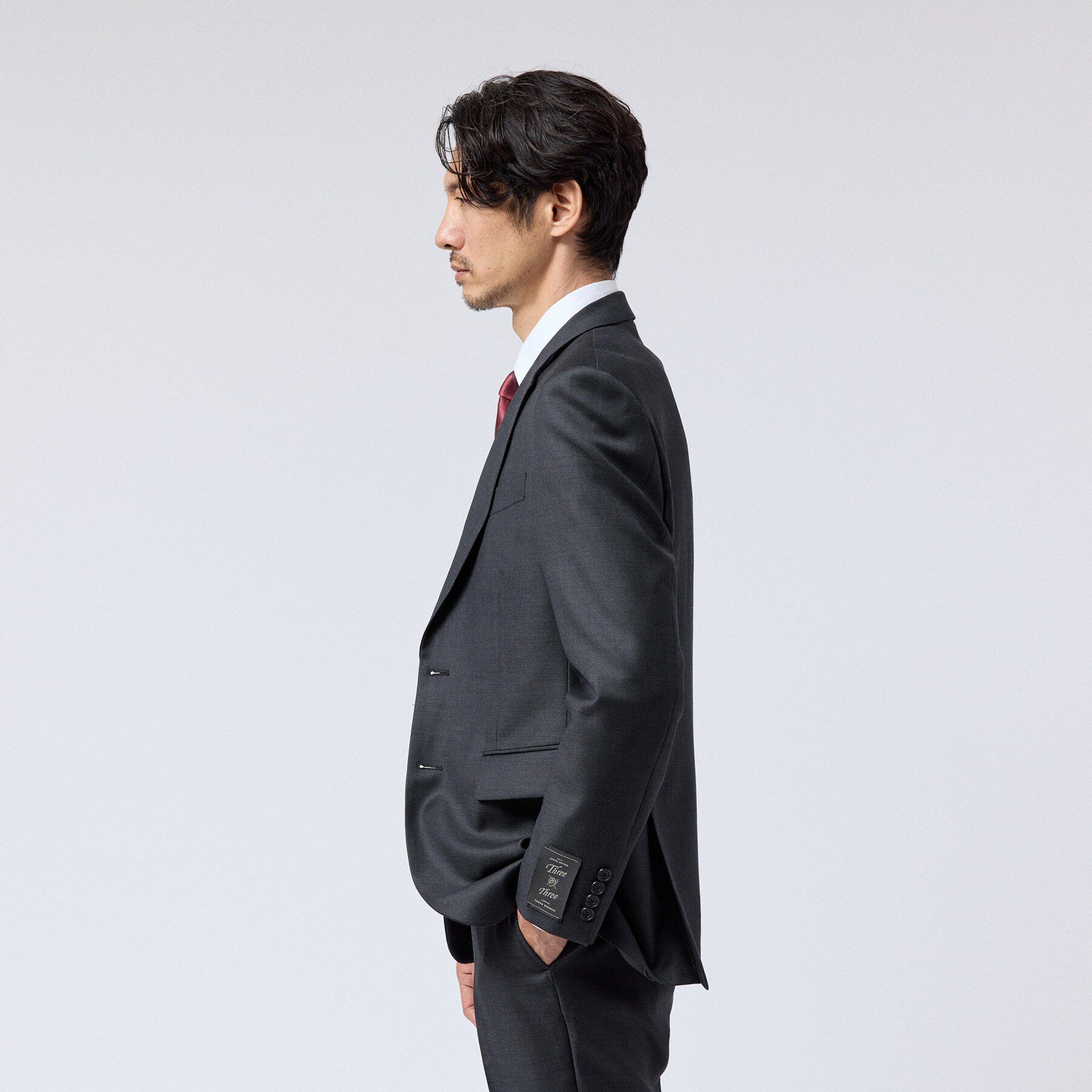 TAKEO KIKUCHI「シャイニー シャーク ピンヘッド スーツ」|スーツ|