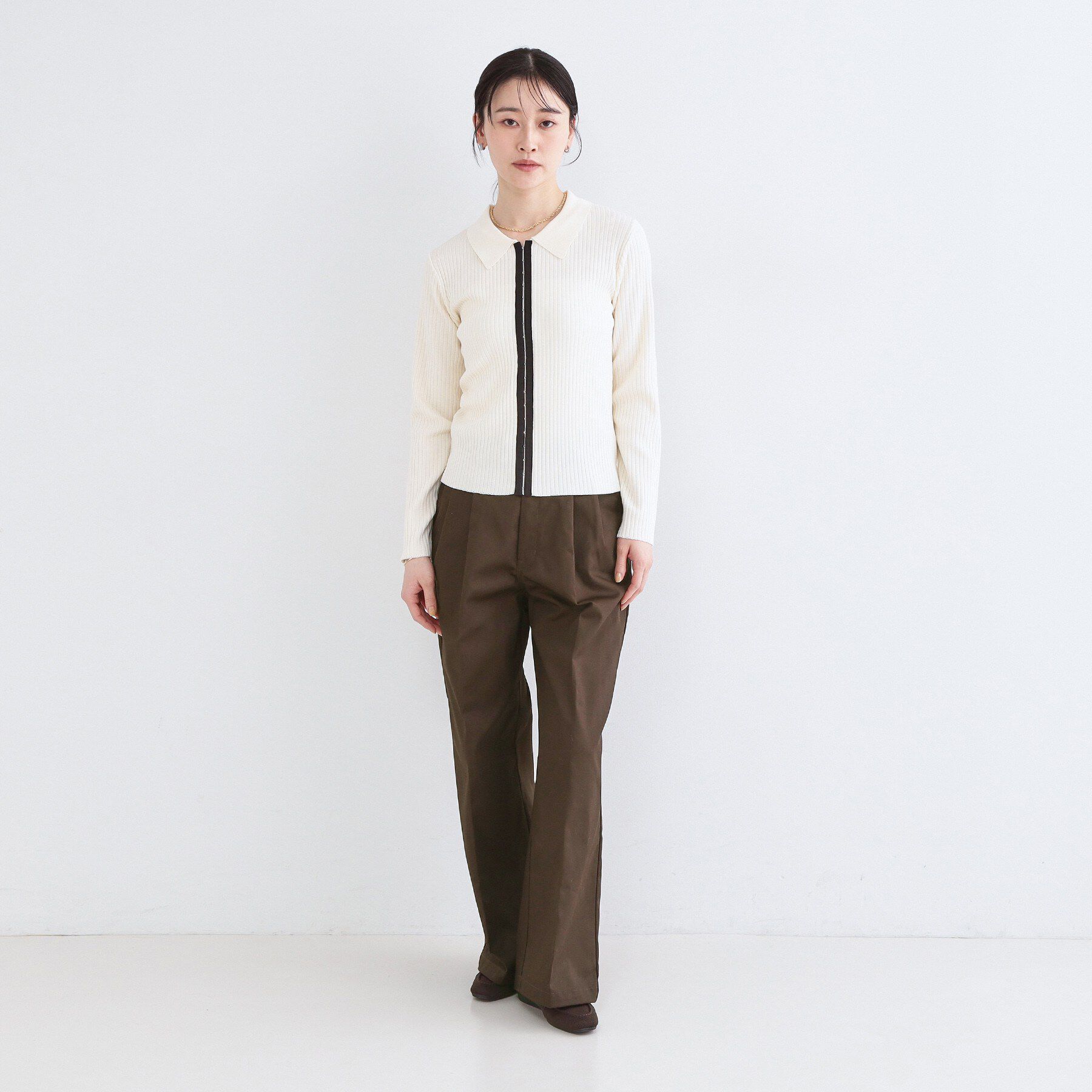 OPAQUE.CLIP「【Dickies(R)&times;OPAQUE.CLIP】ツータックワイドパンツ」|その他|