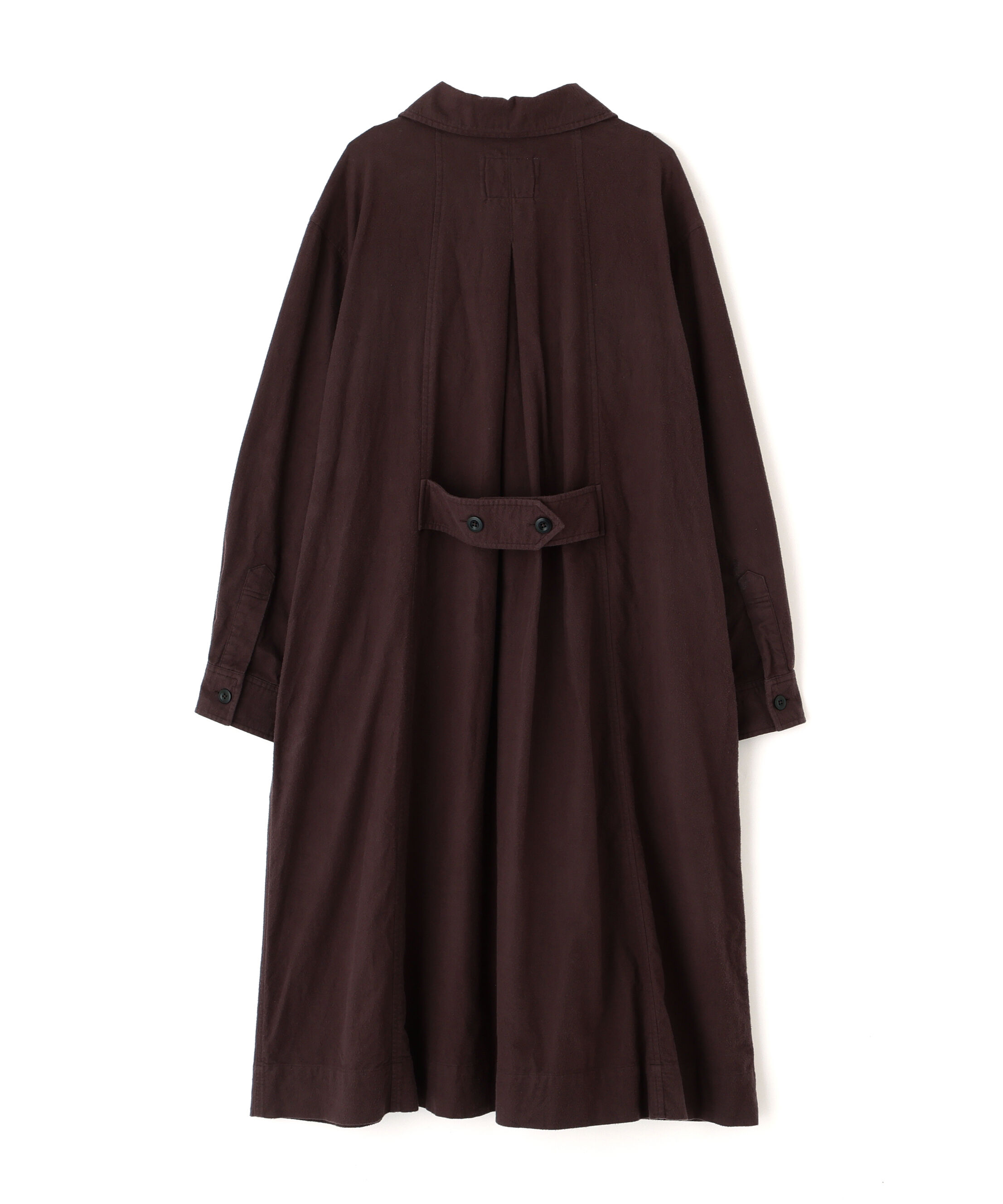 MHL.「COMPACT BRUSHED COTTON DRESS」|ワンピース|