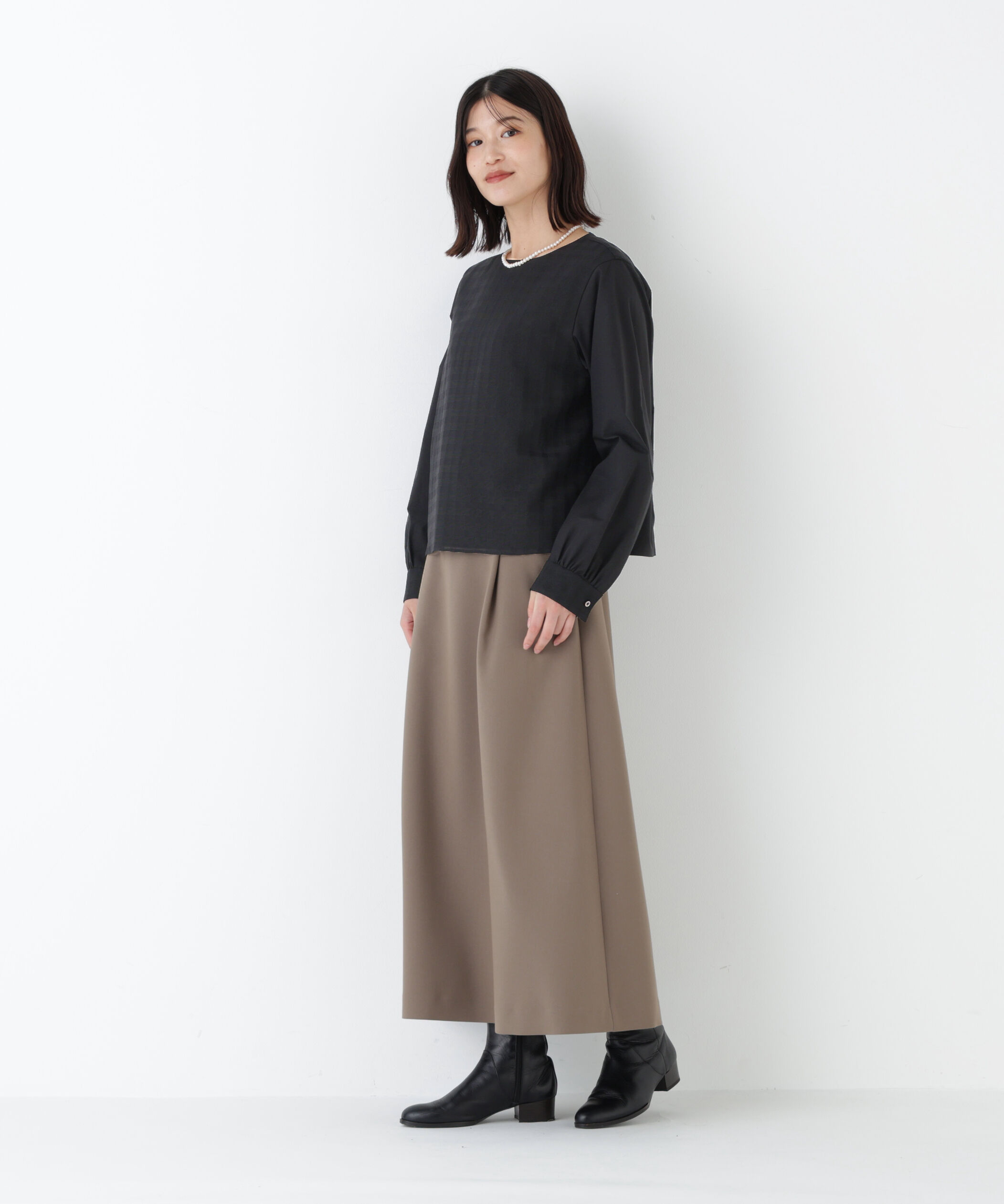  「◆レースドッキングプルオーバー」|シャツ・ブラウス|