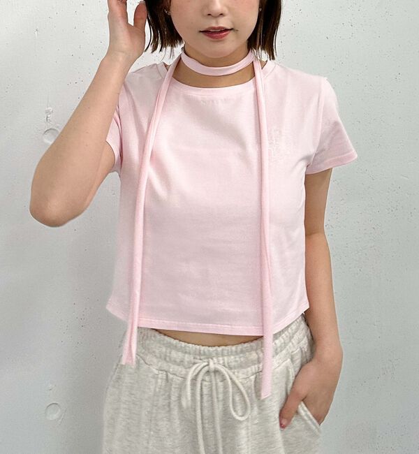 archives「チョーカー付刺繍チビＴｅｅ」|Tシャツ・カットソー|