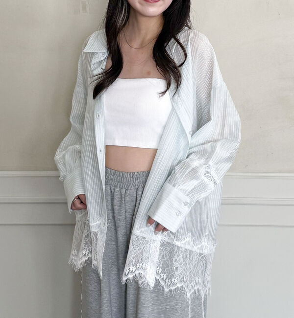 archives「シアーストライプアソートショートシャツ」|シャツ・ブラウス|