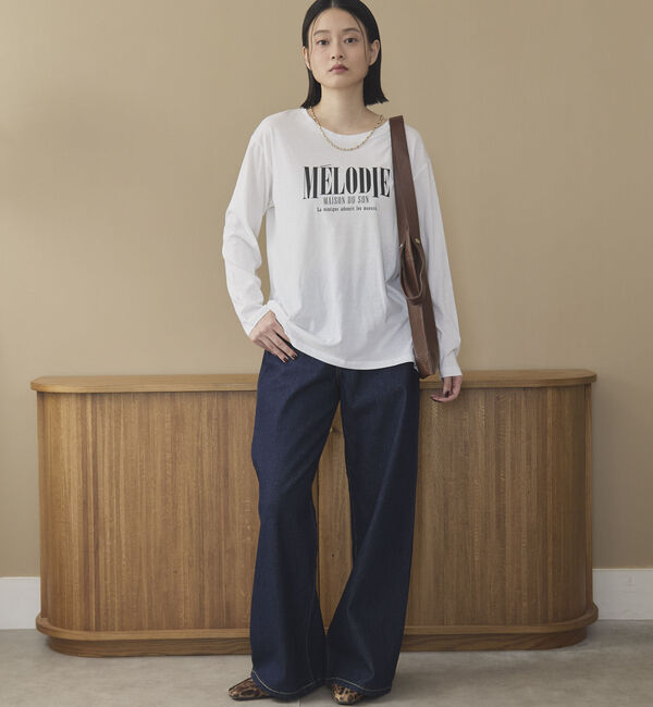 Doux archives「ＭＥＬＯＤＩＥロゴロンＴｅｅ」|Tシャツ・カットソー|
