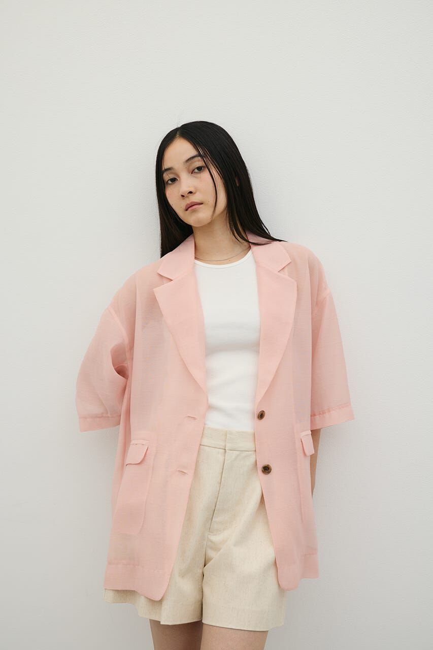 STYLEMIXER「ハーフスリーブシアーテーラージャケット」|その他|