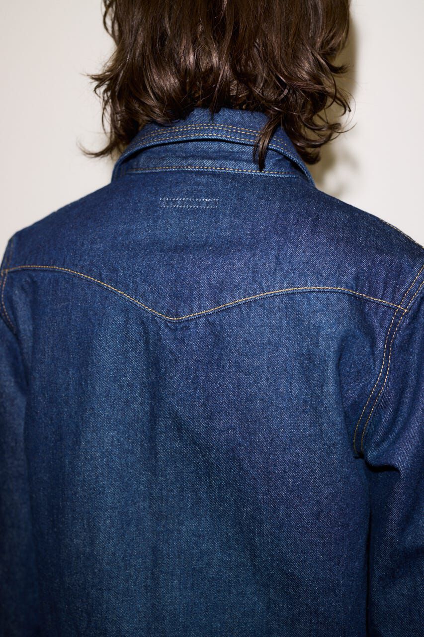 SLY「PK LONG SLEEVE DENIM シャツ」|シャツ・ブラウス|