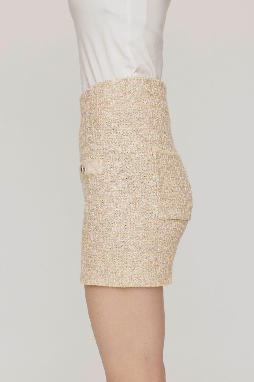 SLY「BICOLOR TWEED KNIT ショートパンツ」|その他|