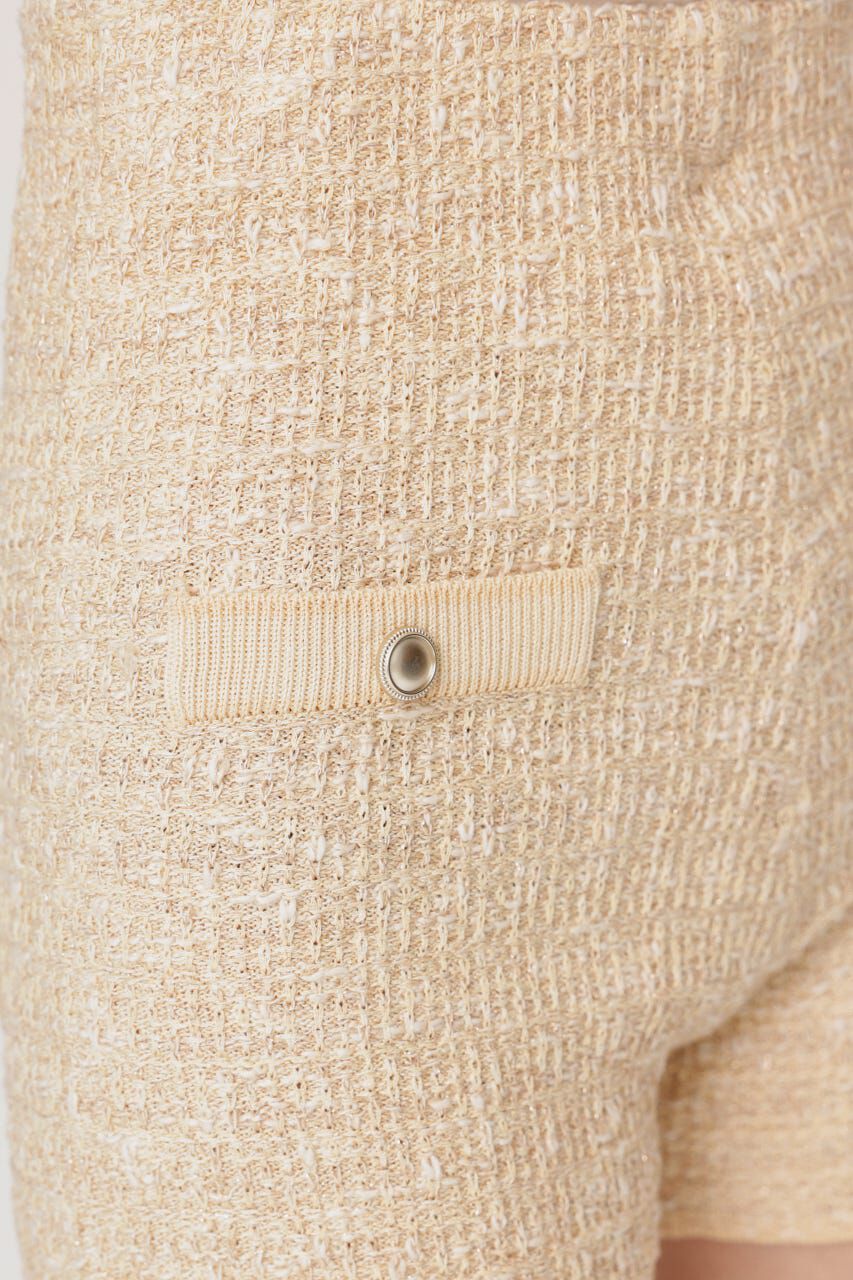 SLY「BICOLOR TWEED KNIT ショートパンツ」|その他|