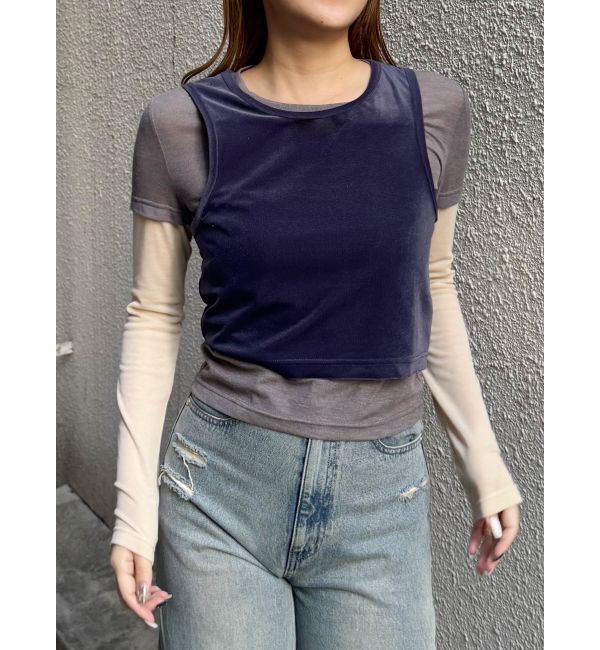 MURUA「マルチWAYセパレートトップス」|Tシャツ・カットソー|