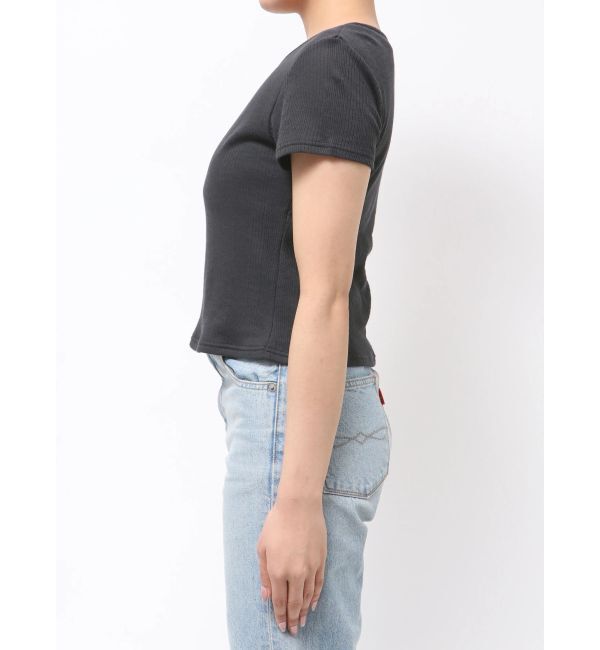 Ungrid「ショルダーデザインシアーTee」|Tシャツ・カットソー|