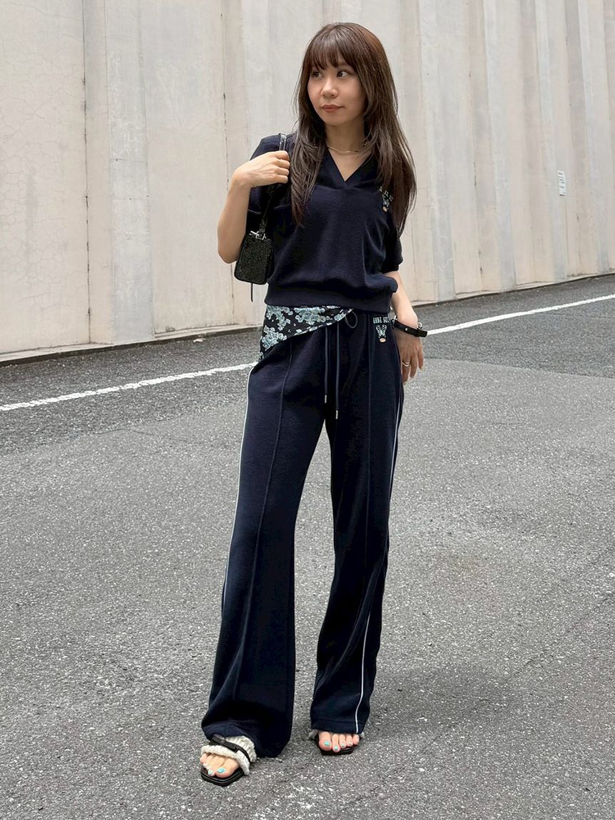 LILY BROWN「【LILY BROWN&times;ANNA SUI】パイルポロトップス」|Tシャツ・カットソー|