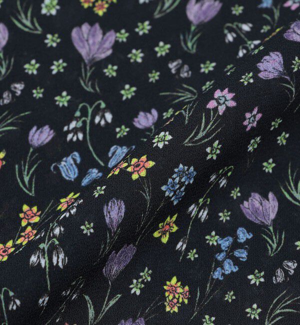 MACKINTOSH PHILOSOPHY「SnowBlueGarden ラッフルブラウス」|シャツ・ブラウス|