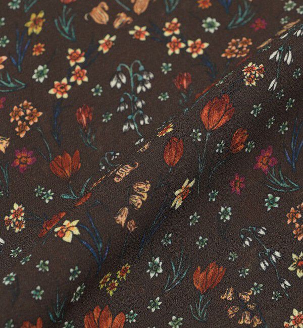 MACKINTOSH PHILOSOPHY「SnowBlueGarden ラッフルブラウス」|シャツ・ブラウス|