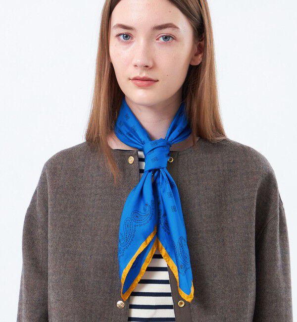 MACKINTOSH PHILOSOPHY「【予約販売】ラッケンブースシルクプリントスカーフ」|バンダナ・スカーフ|