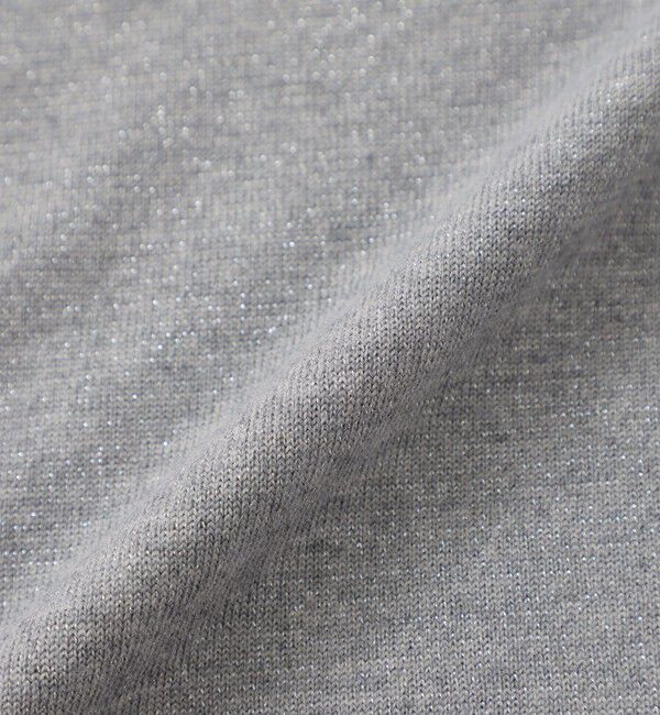  「【CASHWOOL】 ウォッシャブルラメVネックニット」|ニット・セーター|