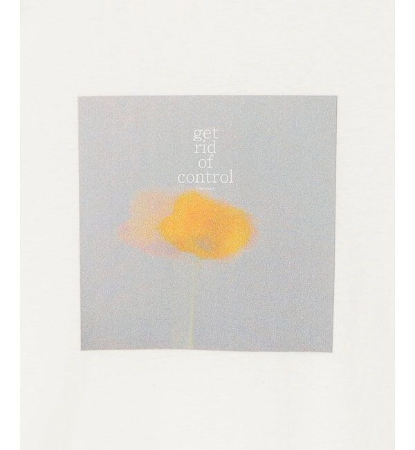 VENCE share style「【接触冷感／UVカット】天竺フラワープリントTシャツ」|Tシャツ・カットソー|