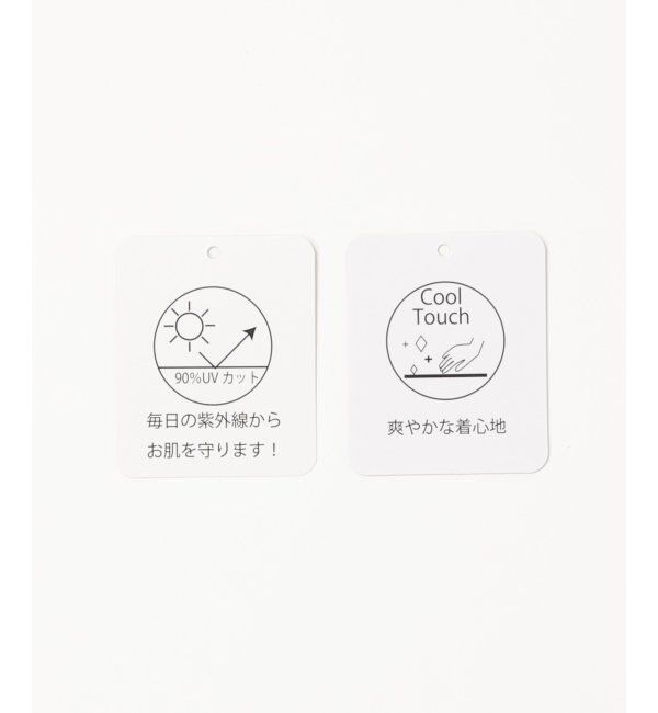 VENCE share style「【接触冷感／UVカット】天竺フラワープリントTシャツ」|Tシャツ・カットソー|