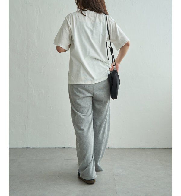 VENCE share style「【接触冷感／UVカット】天竺フラワープリントTシャツ」|Tシャツ・カットソー|