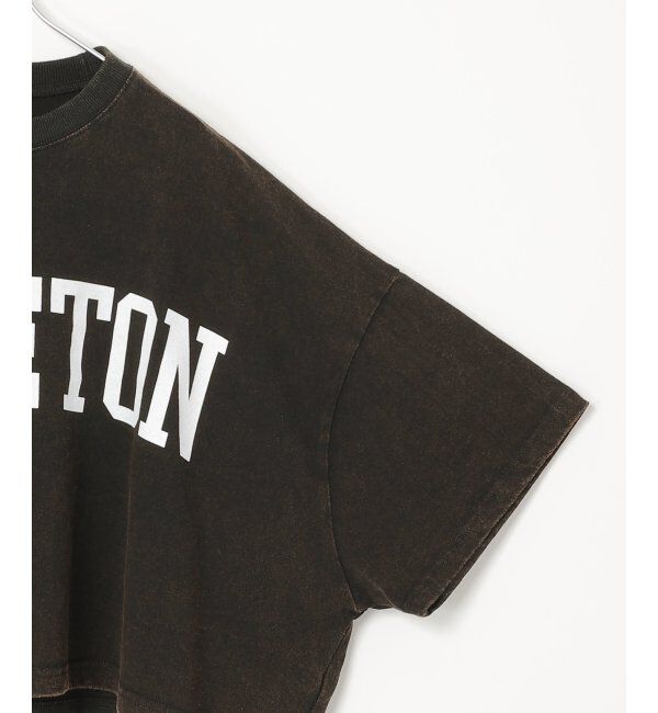 VENCE share style「パウダー加工ボリュームプリントT」|Tシャツ・カットソー|