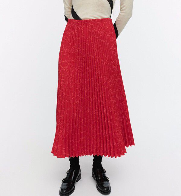 Marimekko「Myy Piirto Unikko スカート」|スカート|