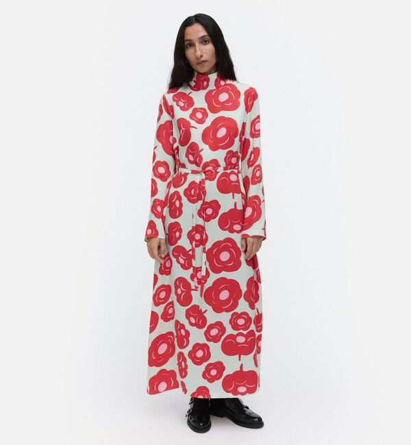 Marimekko「【一部店舗・オンラインストア限定】Aikakausi Tumma ワンピース」|ワンピース|