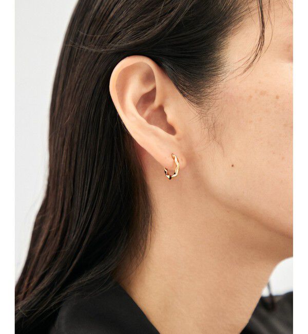 Jouete「フープピアス ツイスト」|ピアス|