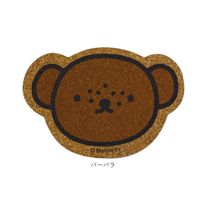 BACKYARD FAMILY「コースター コルク 通販 コルクコースター ダイカット 茶托 茶たく キャラクター グッズ 托子」|その他|