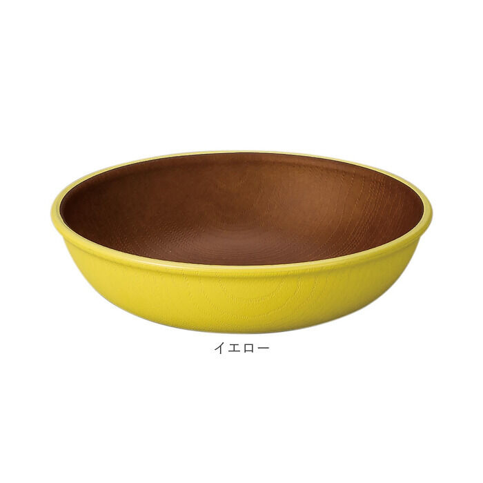 BACKYARD FAMILY「ラウンドプレート 通販 日本製 木目 カフェランチプレート 木目調食器 取り皿 15&times;4cm」|食器・キッチングッズ|