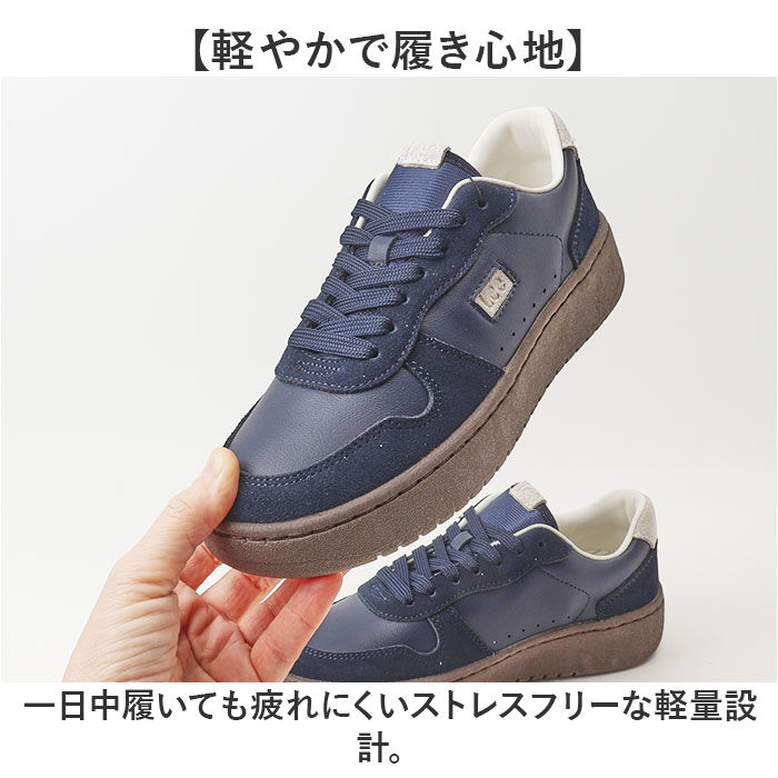 BACKYARD FAMILY「Lee 靴 リー Lee-8013 通販 スニーカー レザースニーカー ローカットスニーカー」|スリッポン|