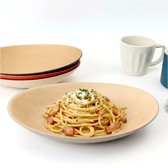 BACKYARD FAMILY「日本製 カレー皿 おしゃれ 通販 パスタ皿 オーバル型 食器 抗菌 食洗機対応 電子レンジ対応」|食器・キッチングッズ|