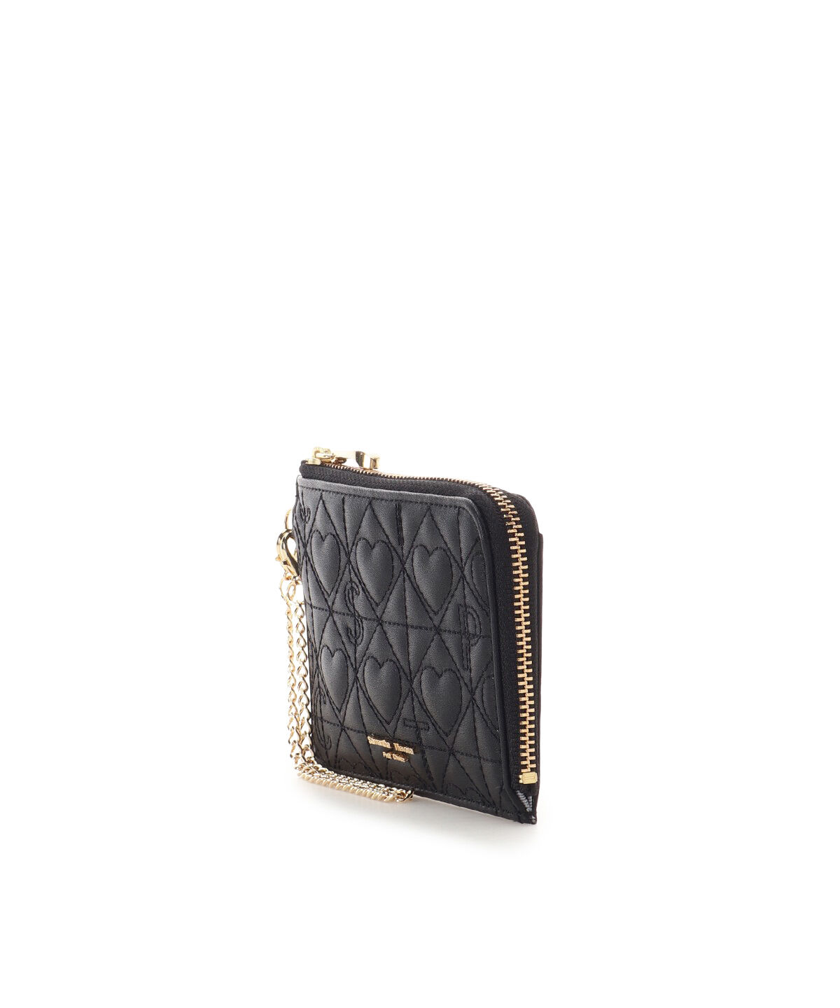 Samantha Thavasa Petit Choice「ハートキルティングフラグメントケース」|名刺入れ・カードケース|