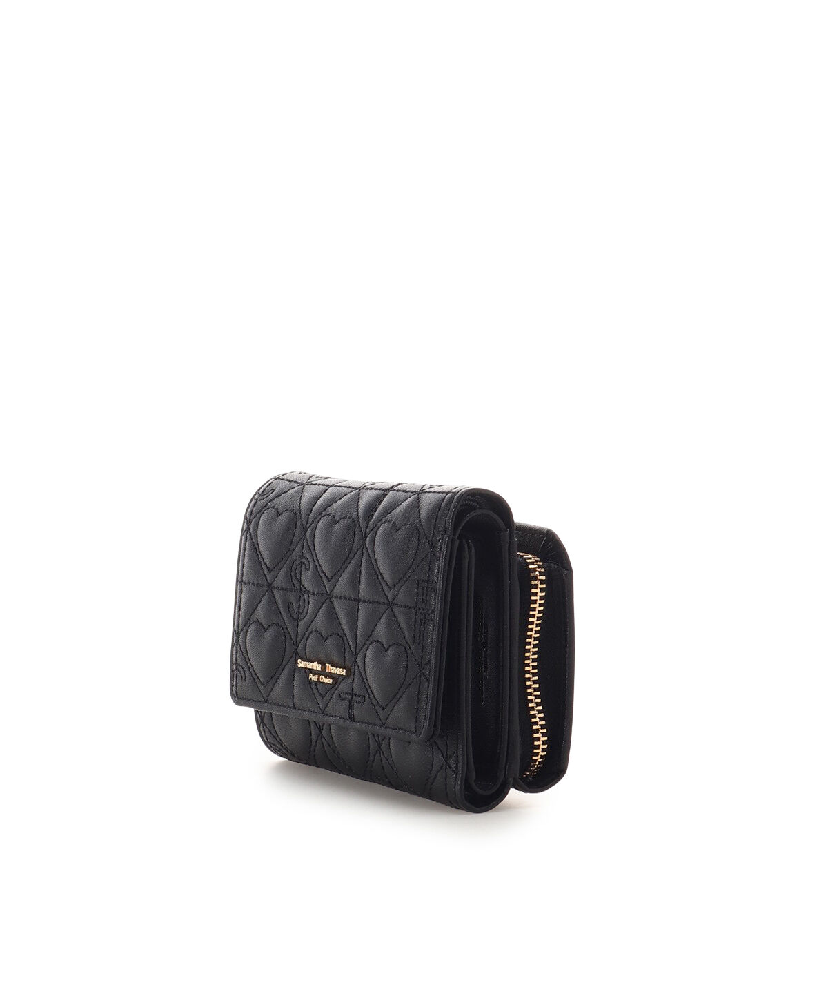 Samantha Thavasa Petit Choice「ハートキルティング折財布」|財布|