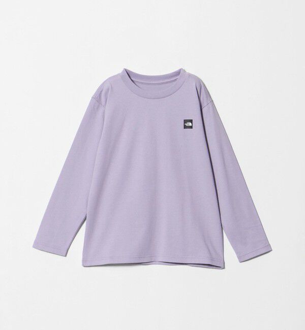 UNITED ARROWS green label relaxing「【WEB限定】＜THE NORTH FACE＞ ボックス ロゴ ロングスリーブ Tシャツ / キッズ 130cm-160cm」|Tシャツ・カットソー|LILAC