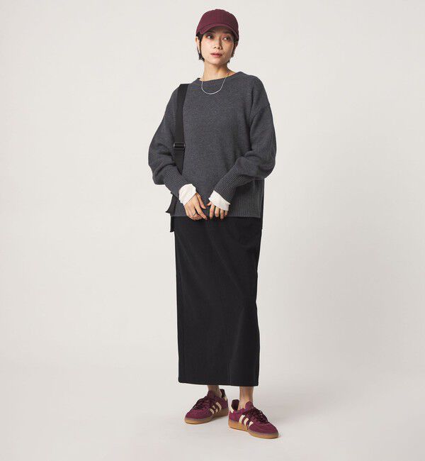 UNITED ARROWS green label relaxing「［size SHORTあり］SERENITY クルーネック プルオーバー ニット」|ニット・セーター|