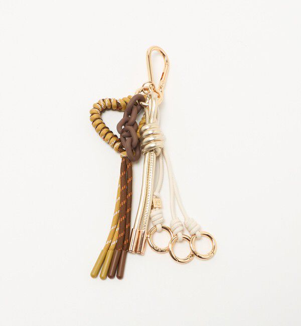BEAUTY&YOUTH UNITED ARROWS「【WEB限定】＜VIOLAd&rsquo;ORO＞BIANCA コード ハート チャーム」|キーケース|