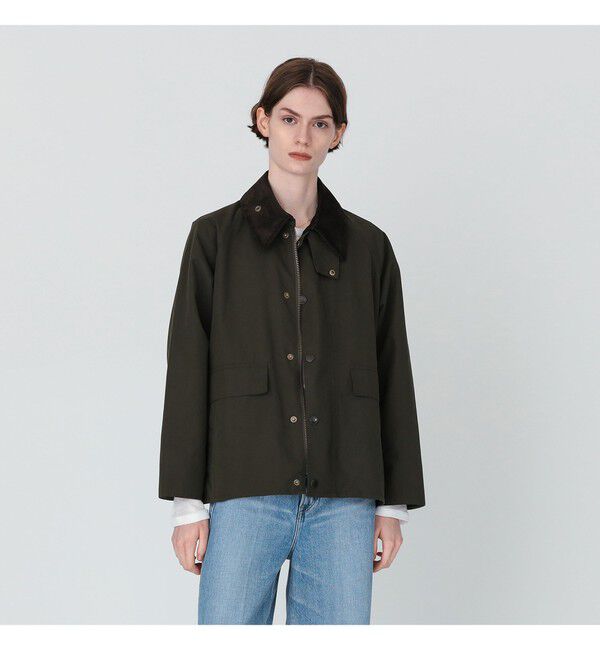 BEAMS SELECTION for WOMEN「【別注】Barbour / Thornbury Jacket 26FW」|ブルゾン・スタジャン|OLIVE