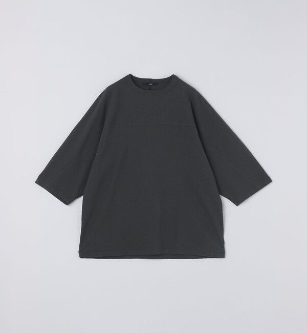 SHIPS「SHIPS: フットボール Tシャツ（6分丈）」|Tシャツ・カットソー|