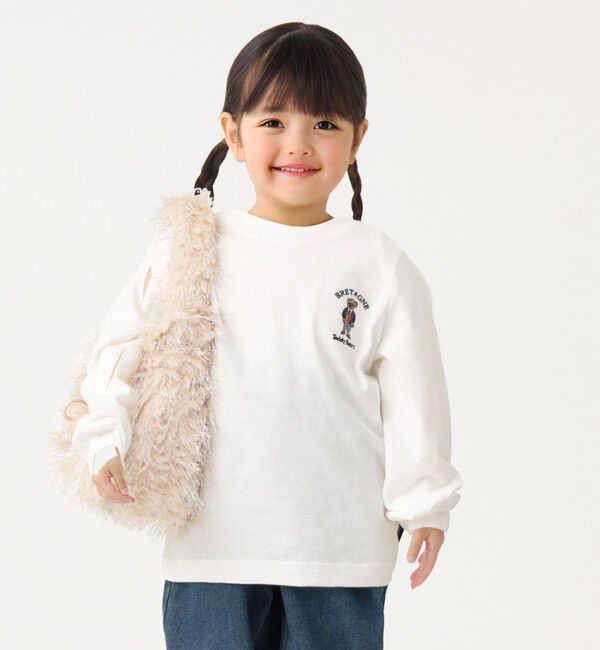 SHIPS Colors 「SHIPS Colors:80～130cm / TeddyBear(R) ロンT◇」|Tシャツ・カットソー|オフホワイト