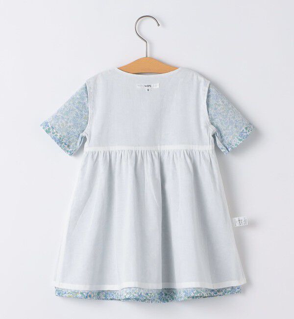 SHIPS KIDS「SHIPS KIDS:80～90cm / リバティ 半袖 ワンピース」|ワンピース|