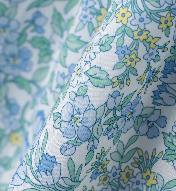 SHIPS KIDS「SHIPS KIDS:80～90cm / リバティ 半袖 ワンピース」|ワンピース|