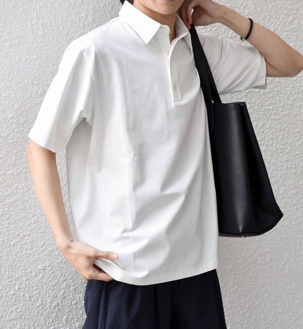 SHIPS any「SHIPS any:〈遮熱〉SOLAMENT(R) リラックス 半袖 ポロシャツ◇」|ポロシャツ|