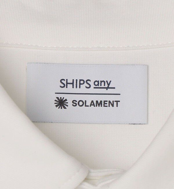 SHIPS any「SHIPS any:〈遮熱〉SOLAMENT(R) リラックス 半袖 ポロシャツ◇」|ポロシャツ|