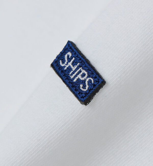 SHIPS「【WEB限定】SHIPS: マイクロ ワッペン  Tシャツ」|Tシャツ・カットソー|