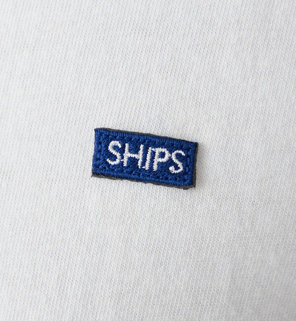SHIPS「【WEB限定】SHIPS: マイクロ ワッペン  Tシャツ」|Tシャツ・カットソー|