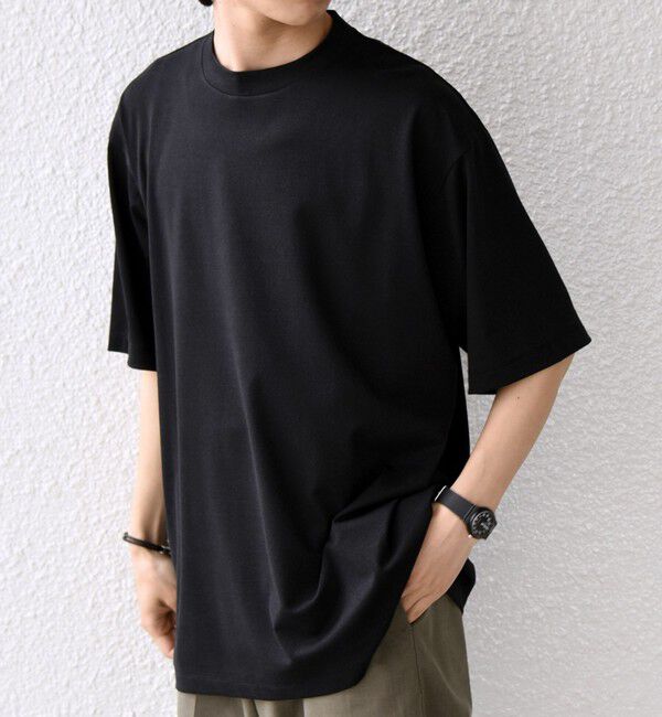 SHIPS any「SHIPS any:〈洗濯機可能〉JAPAN MADE ライト ペーパー クルーネック Tシャツ◇」|Tシャツ・カットソー|