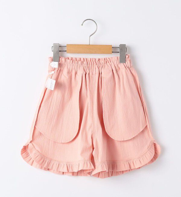 SHIPS KIDS「SHIPS KIDS:140～150cm / 〈接触冷感〉ドライタッチ フリル ショート パンツ」|その他|