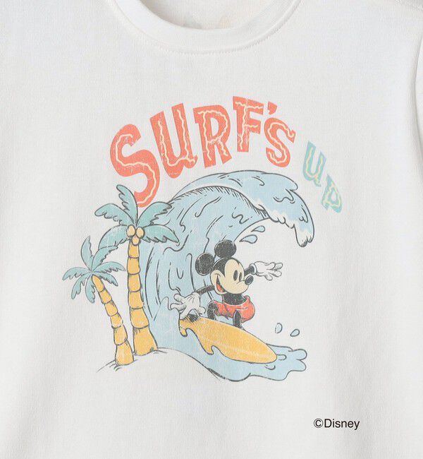 SHIPS Colors 「SHIPS Colors:〈洗濯機可能〉80～130cm / ミッキー プリント Tシャツ」|Tシャツ・カットソー|