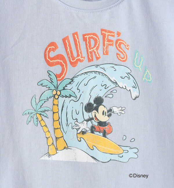SHIPS Colors 「SHIPS Colors:〈洗濯機可能〉80～130cm / ミッキー プリント Tシャツ」|Tシャツ・カットソー|