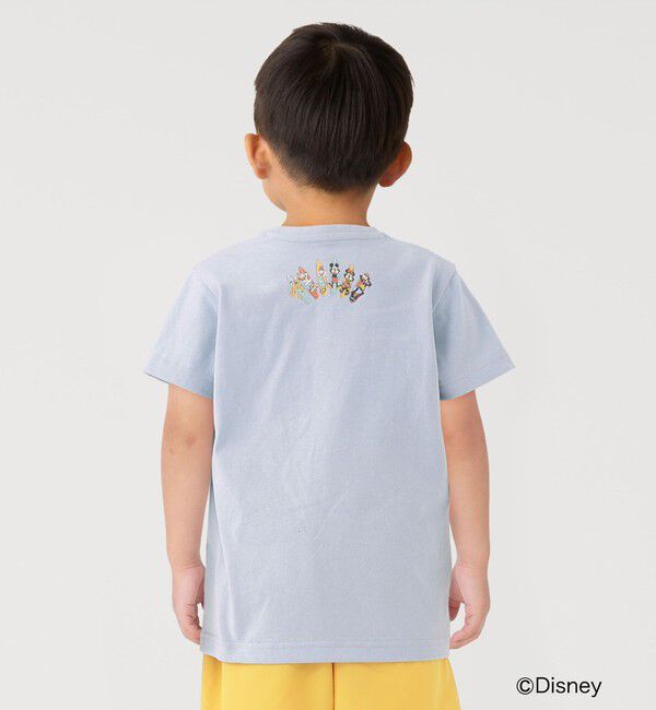 SHIPS Colors 「SHIPS Colors:〈洗濯機可能〉80～130cm / ミッキー プリント Tシャツ」|Tシャツ・カットソー|